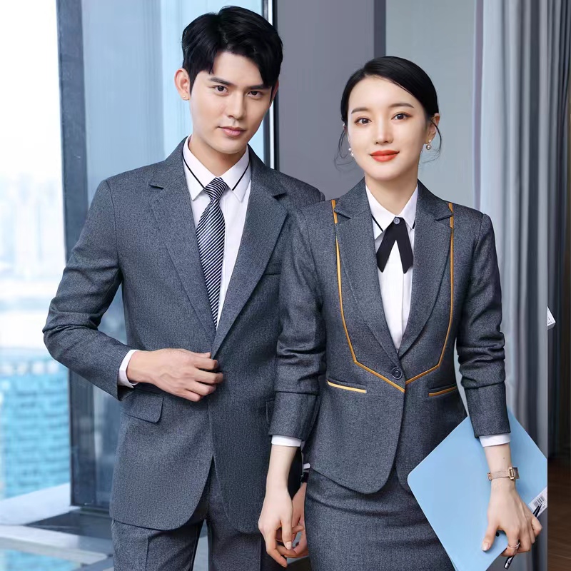 企业西服套装工作服定做
