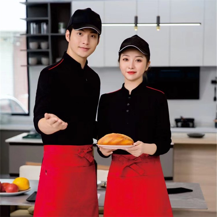餐饮店工作服POLO衫定制