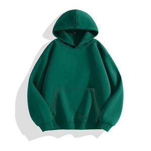 太空棉卫衣工服定制绿色连帽款 - 副本