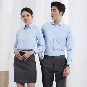公司员工工作服定制衬衫西裤西裙