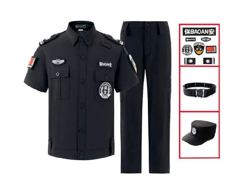 夏季保安服定制衬衫短袖